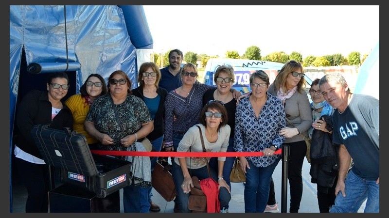 Niños y adultos disfrutaron de Cultura Más Vos en Díaz. 