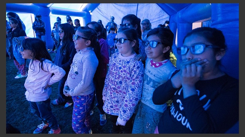 Los chicos disfrutaron en las instalaciones de Televisión Litoral.