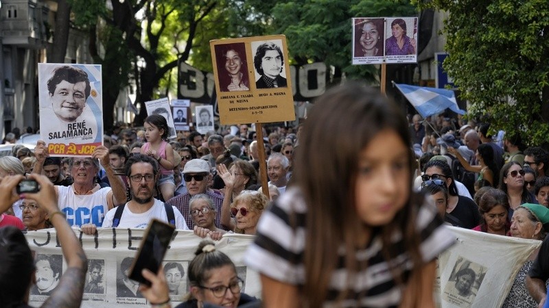 Diferentes generaciones salieron otro año a la calle a decir 