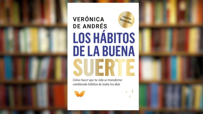 Portada del libro “Los hábitos de la buena suerte”, de Verónica de Andrés.